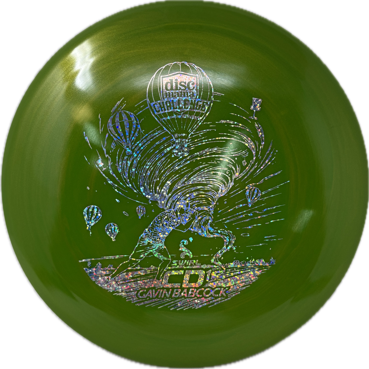 Limited Edition Swirl S-Line CD1 | Gavin Babcock x Discmania Challenge-Discmania-Foundation Disc Golf