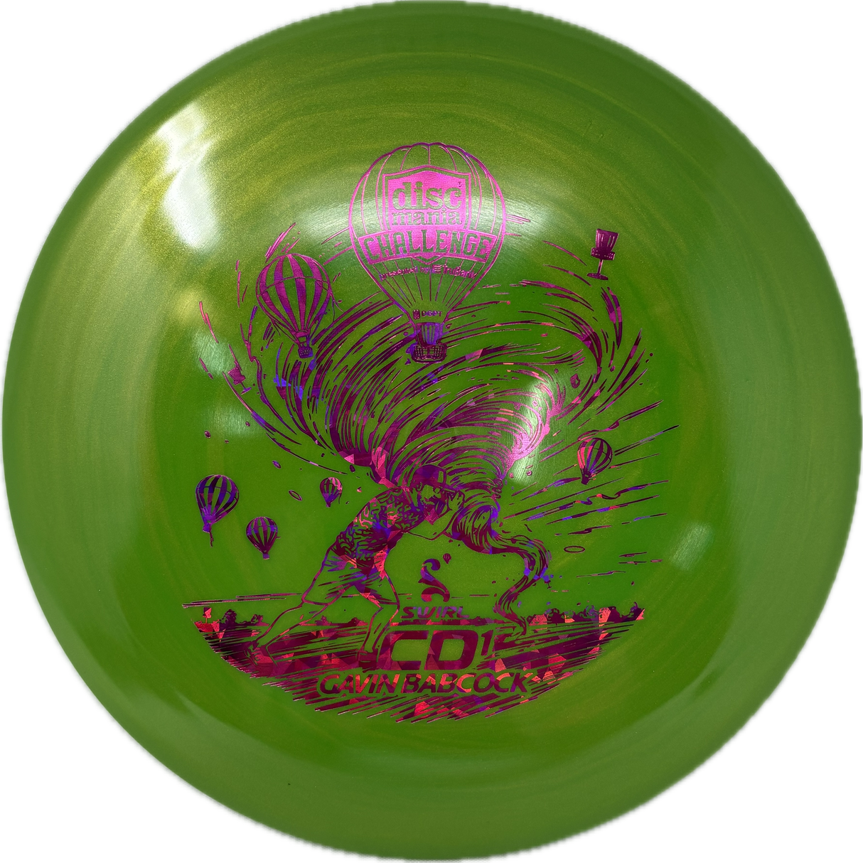 Limited Edition Swirl S-Line CD1 | Gavin Babcock x Discmania Challenge-Discmania-Foundation Disc Golf