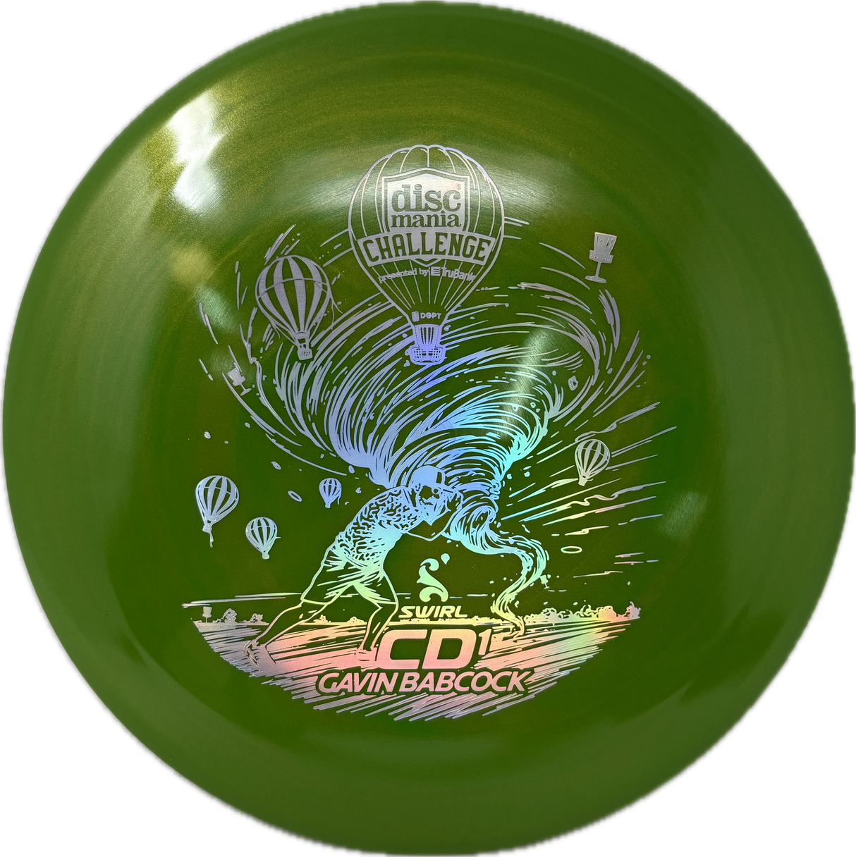 Limited Edition Swirl S-Line CD1 | Gavin Babcock x Discmania Challenge-Discmania-Foundation Disc Golf