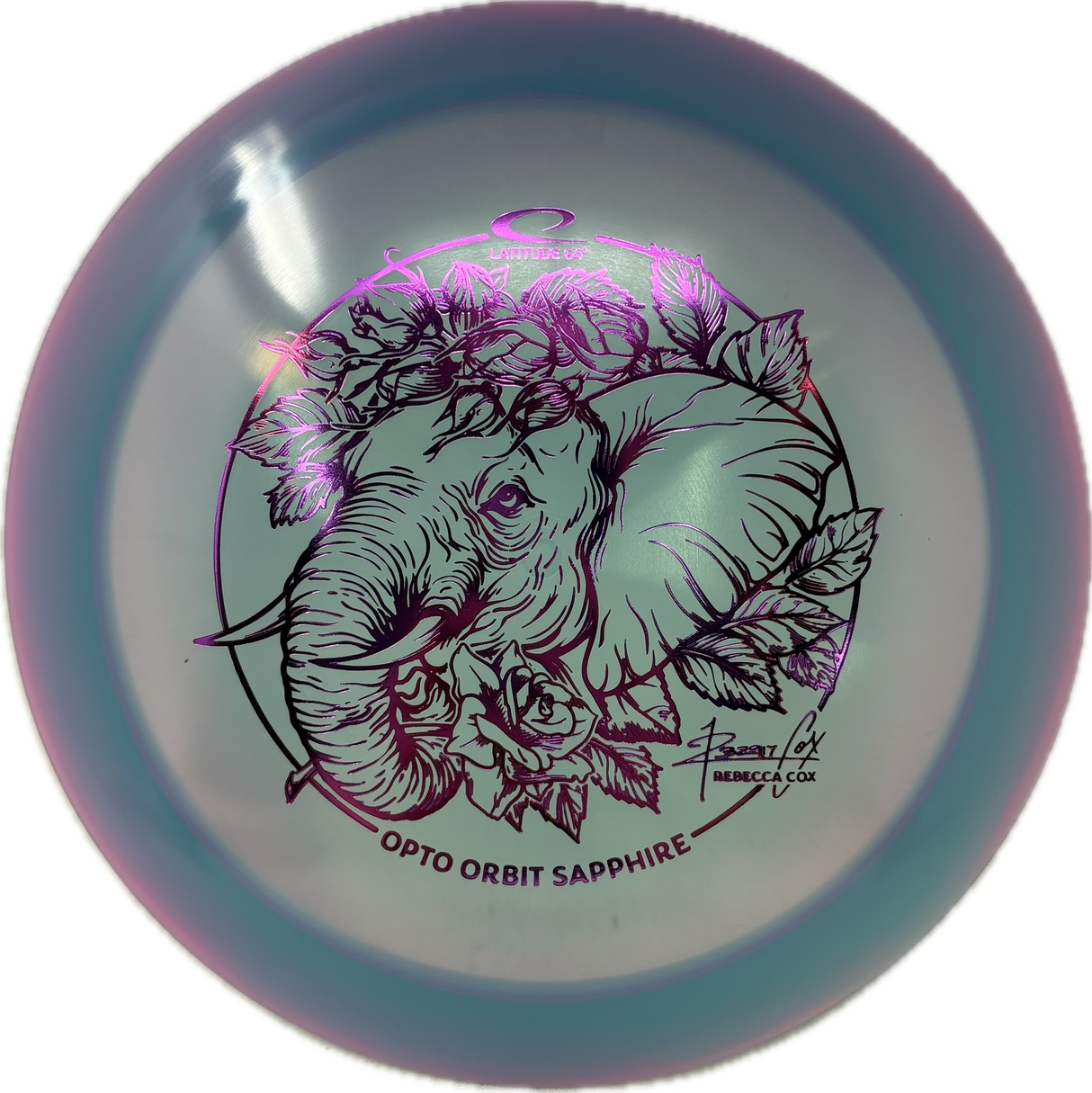 Opto Orbit Sapphire | Rebecca Cox Team Series 2025-Latitude 64-Foundation Disc Golf