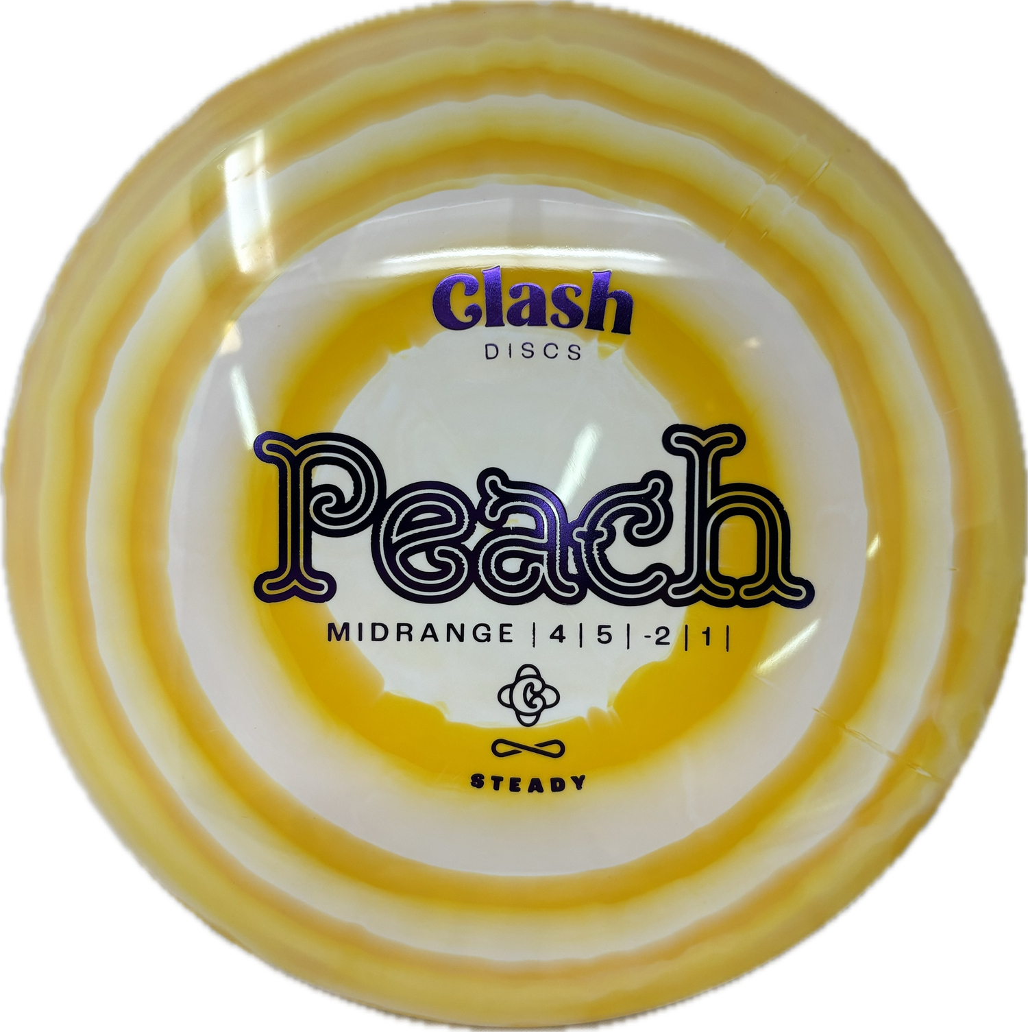 Peach-Clash Discs-Foundation Disc Golf