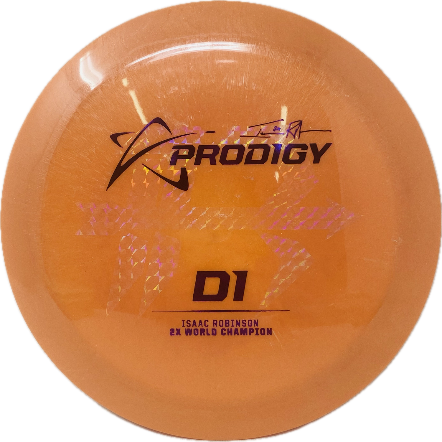 Prodigy D1 - Isaac Robinson Commemorative Edition 2x World Champion Stock Stamp-Prodigy-Foundation Disc Golf