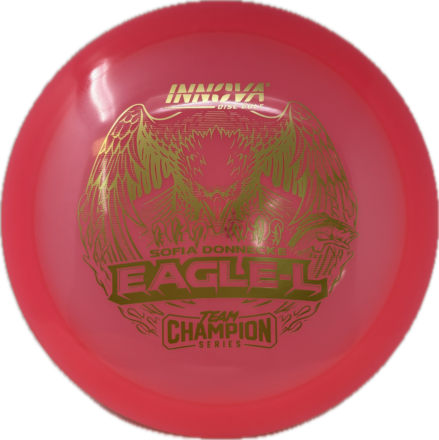 Proto Glow Champion Eagle-L Sofia Donnecke (Team Champion Series)-Innova-Foundation Disc Golf