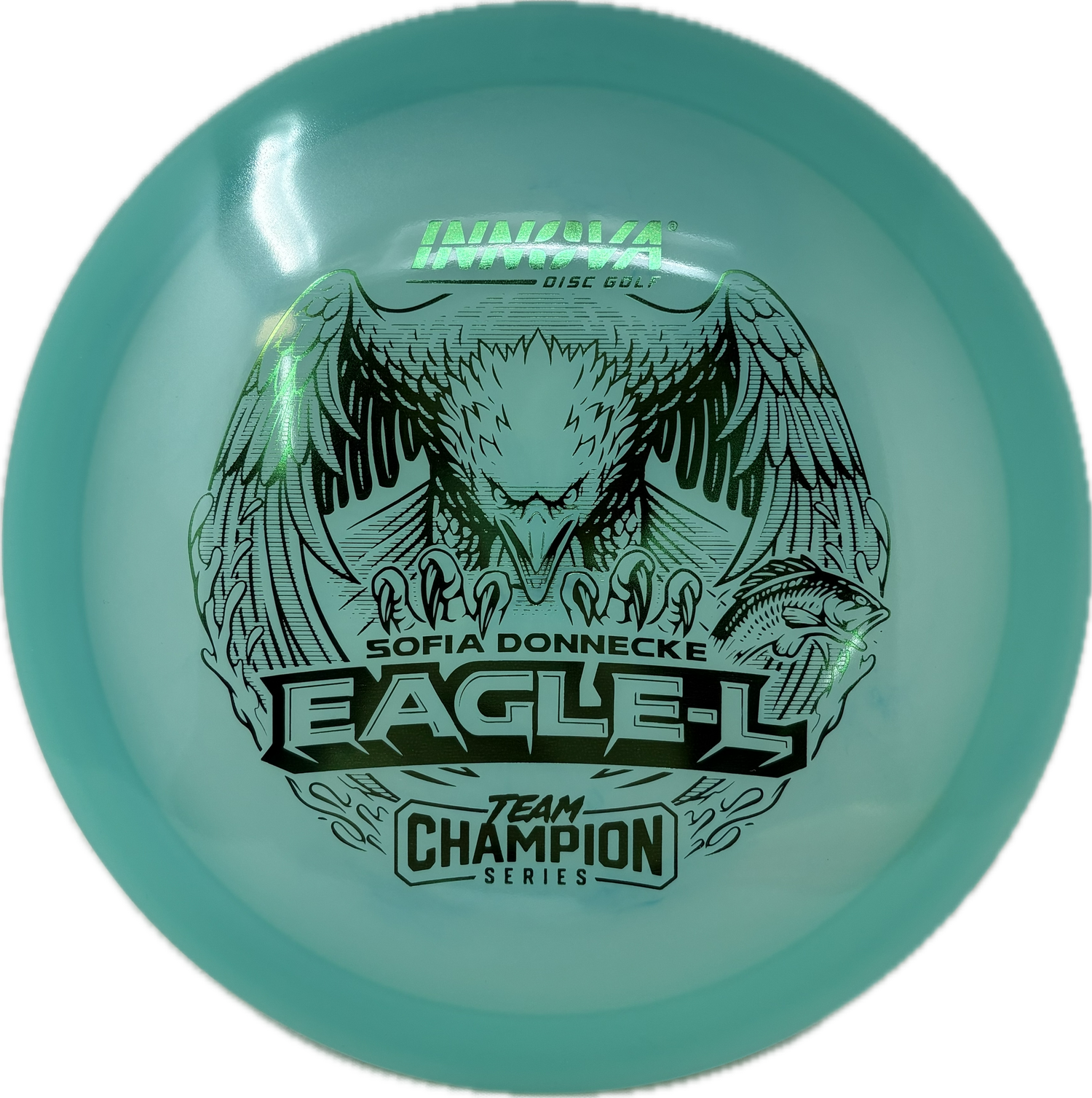 Proto Glow Champion Eagle-L Sofia Donnecke (Team Champion Series)-Innova-Foundation Disc Golf