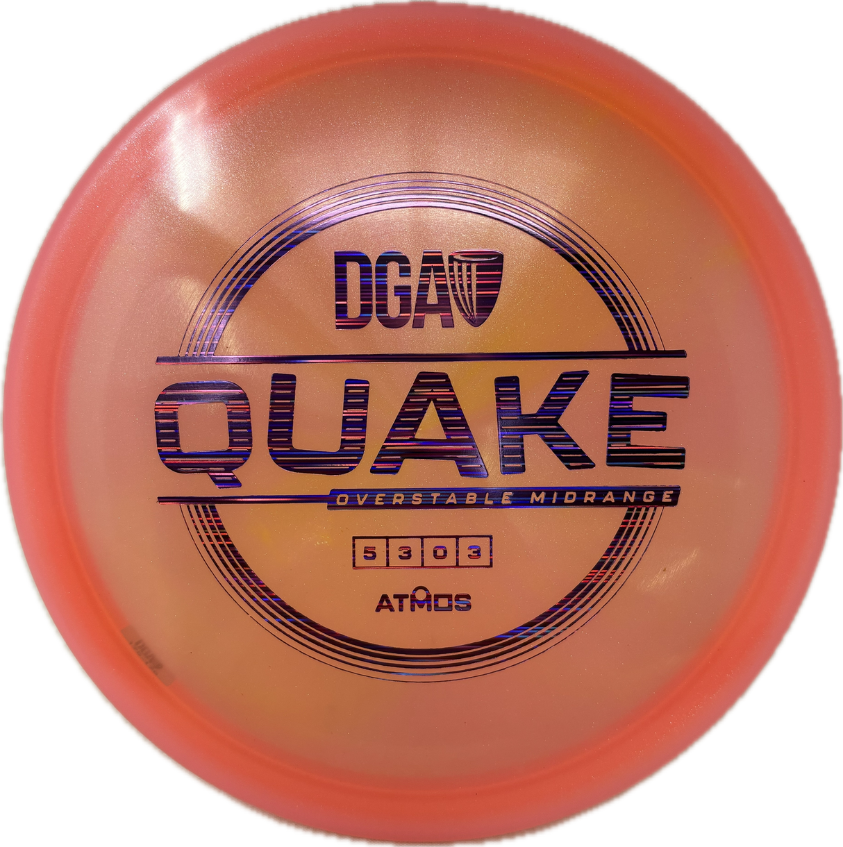 Quake-DGA-Foundation Disc Golf
