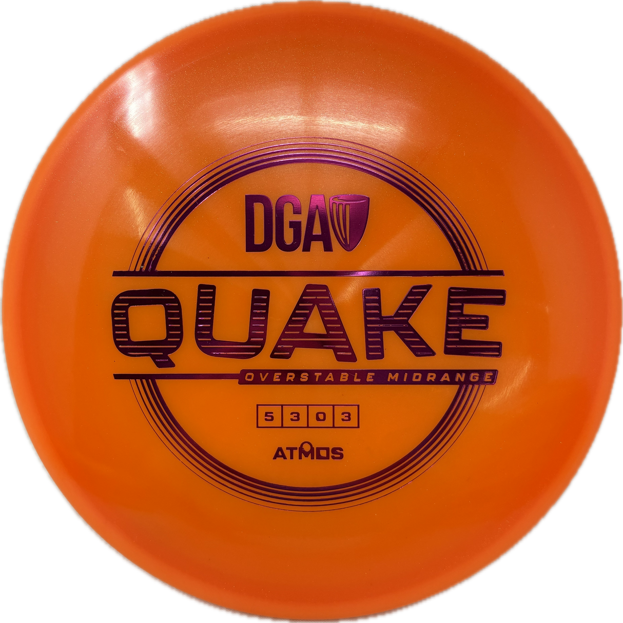 Quake-DGA-Foundation Disc Golf