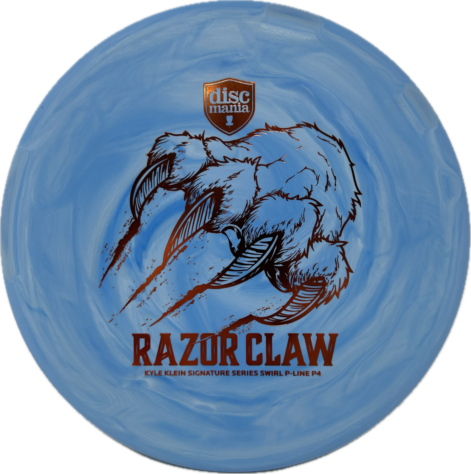 Razor Claw - Kyle Klein Signature Series Swirl Flex 2 P-Line P4-Discmania-Foundation Disc Golf