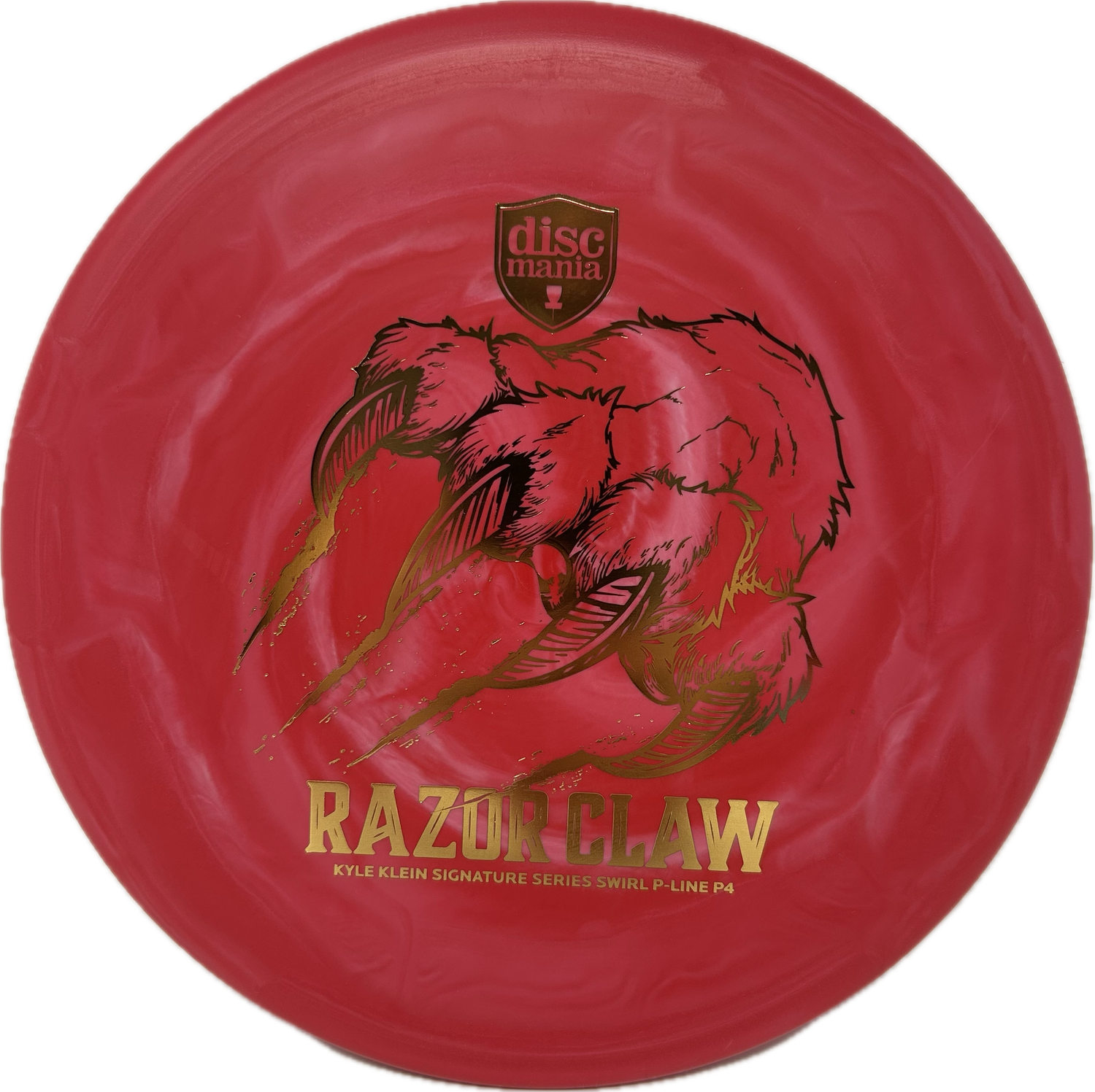 Razor Claw - Kyle Klein Signature Series Swirl Flex 2 P-Line P4-Discmania-Foundation Disc Golf