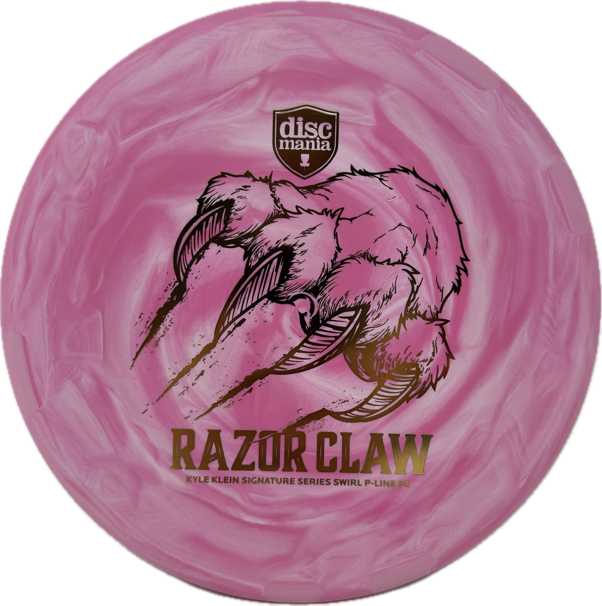 Razor Claw - Kyle Klein Signature Series Swirl Flex 2 P-Line P4-Discmania-Foundation Disc Golf