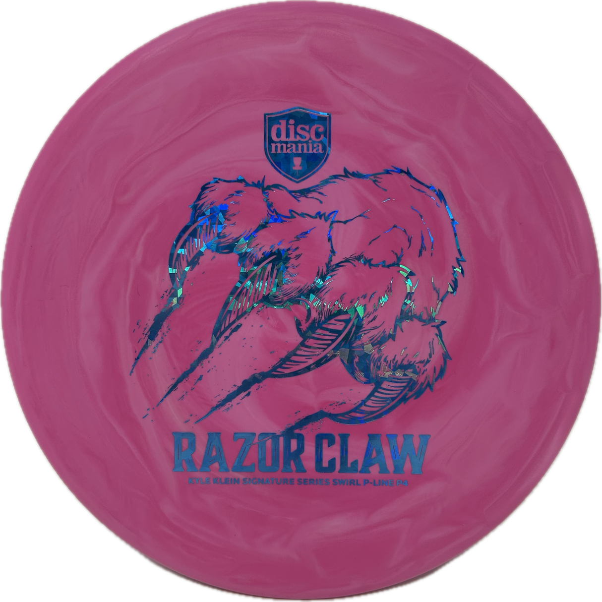 Razor Claw - Kyle Klein Signature Series Swirl Flex 2 P-Line P4-Discmania-Foundation Disc Golf
