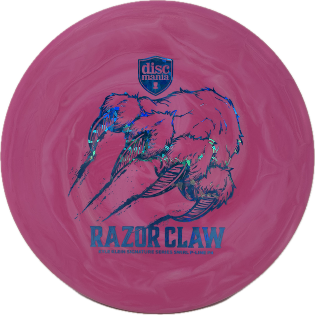 Razor Claw - Kyle Klein Signature Series Swirl Flex 2 P-Line P4-Discmania-Foundation Disc Golf