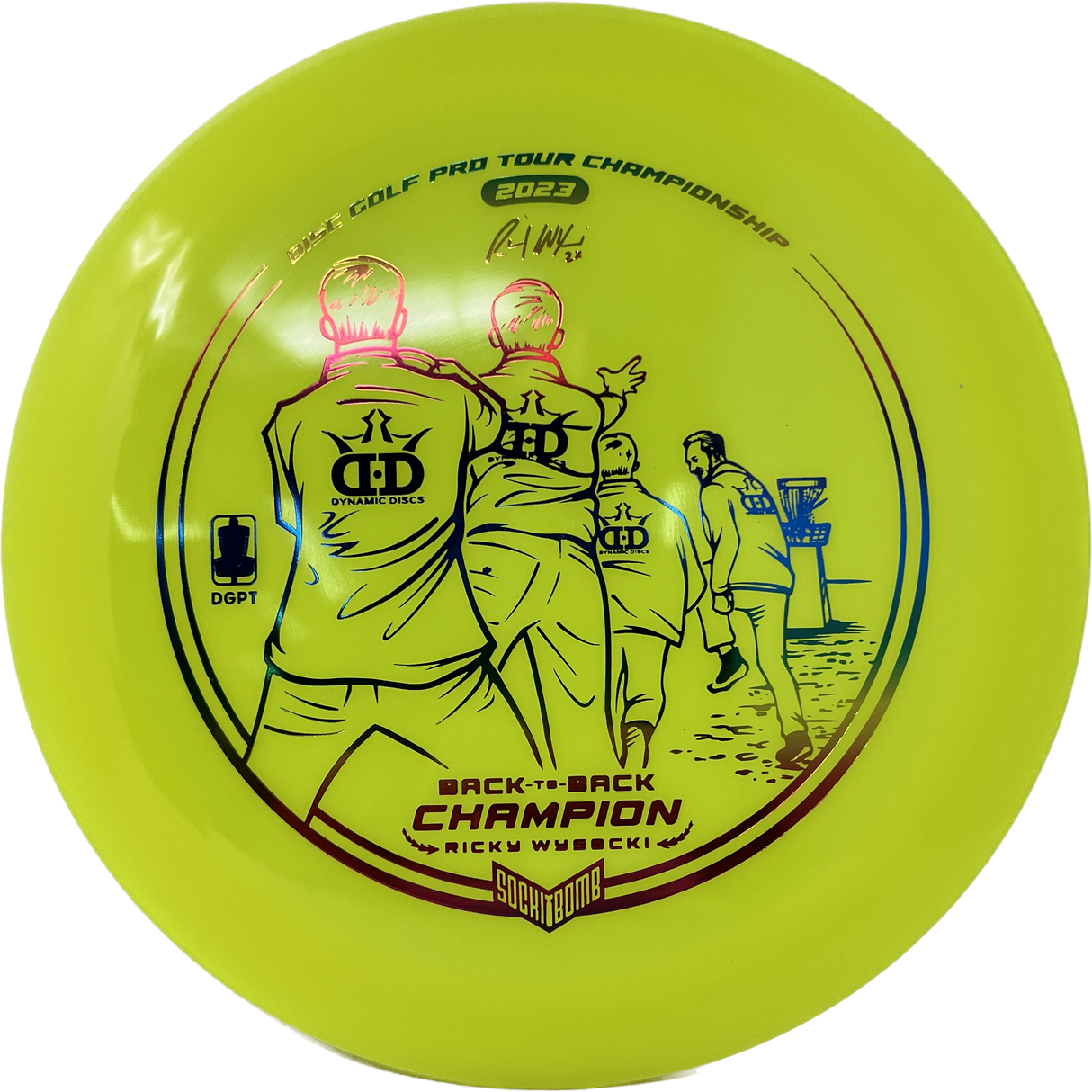 Ricky Wysocki Raider-Trilogy-Foundation Disc Golf