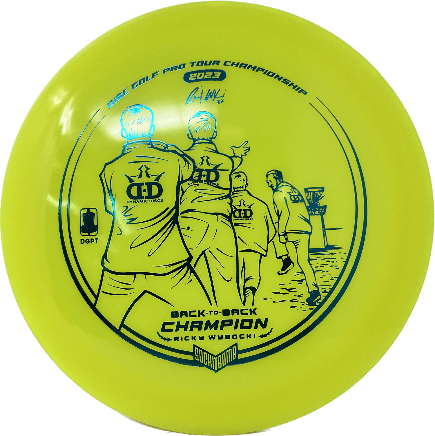 Ricky Wysocki Raider-Trilogy-Foundation Disc Golf