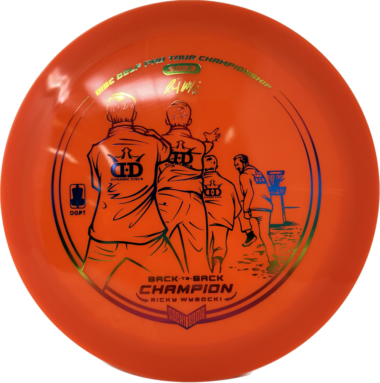 Ricky Wysocki Raider-Trilogy-Foundation Disc Golf