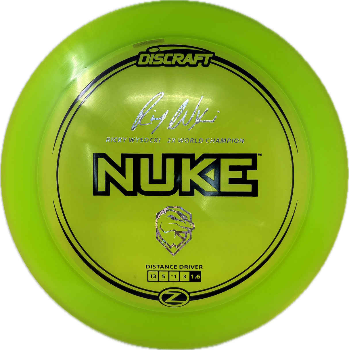 Ricky Wysocki Signature Series Nuke-Discraft-Foundation Disc Golf
