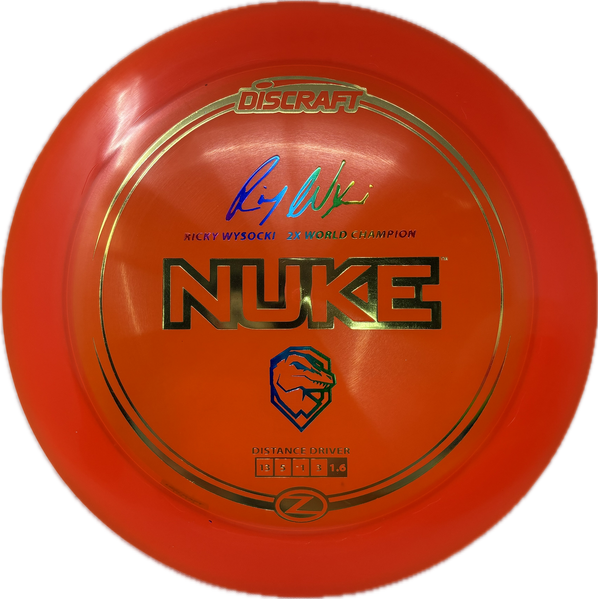 Ricky Wysocki Signature Series Nuke-Discraft-Foundation Disc Golf