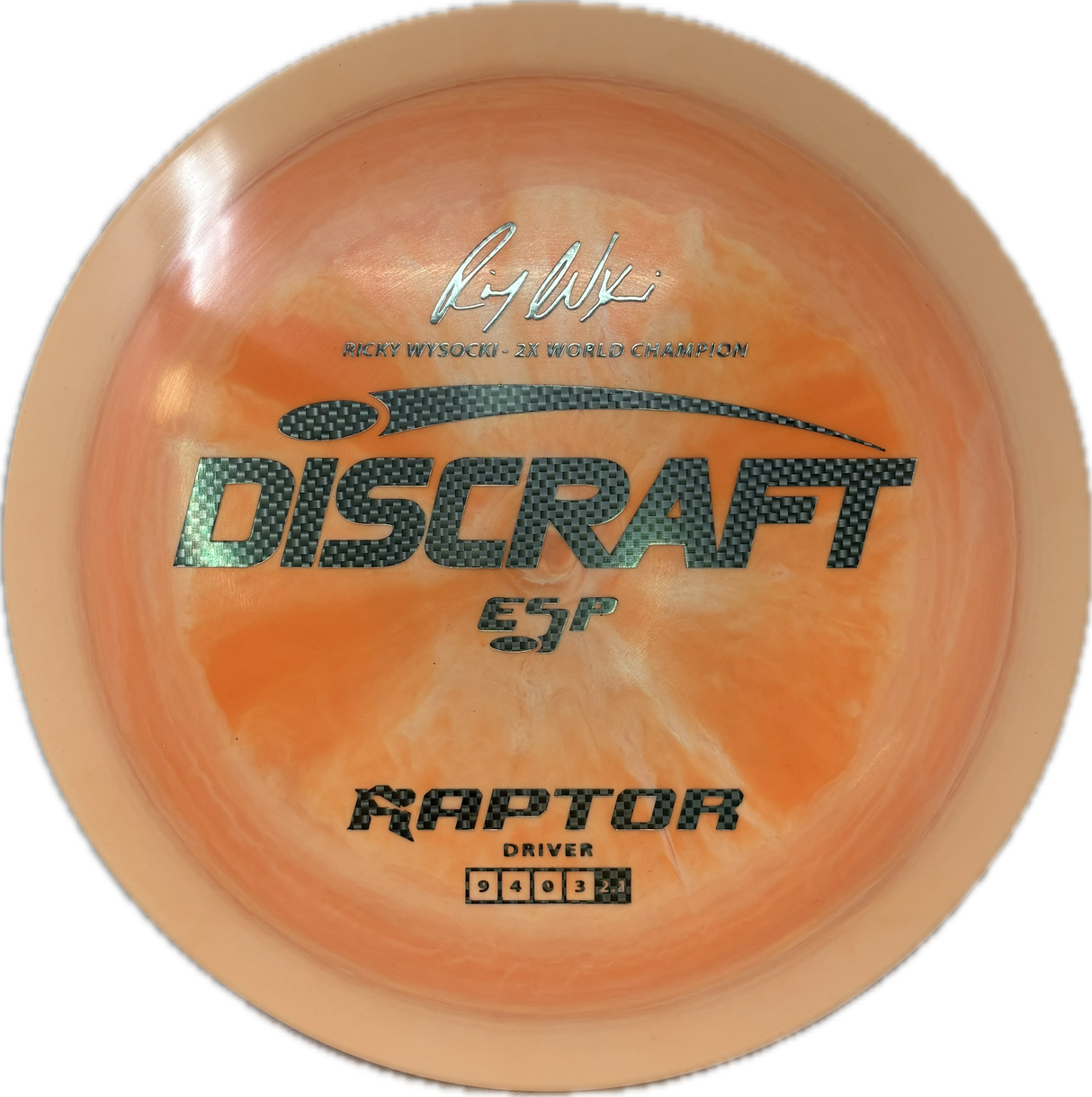 Ricky Wysocki Signature Series Raptor-Discraft-Foundation Disc Golf
