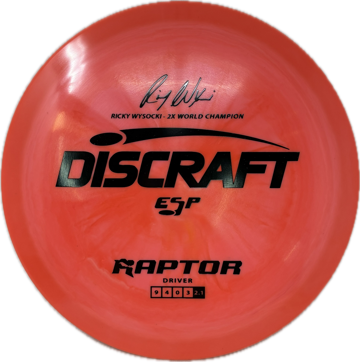 Ricky Wysocki Signature Series Raptor-Discraft-Foundation Disc Golf