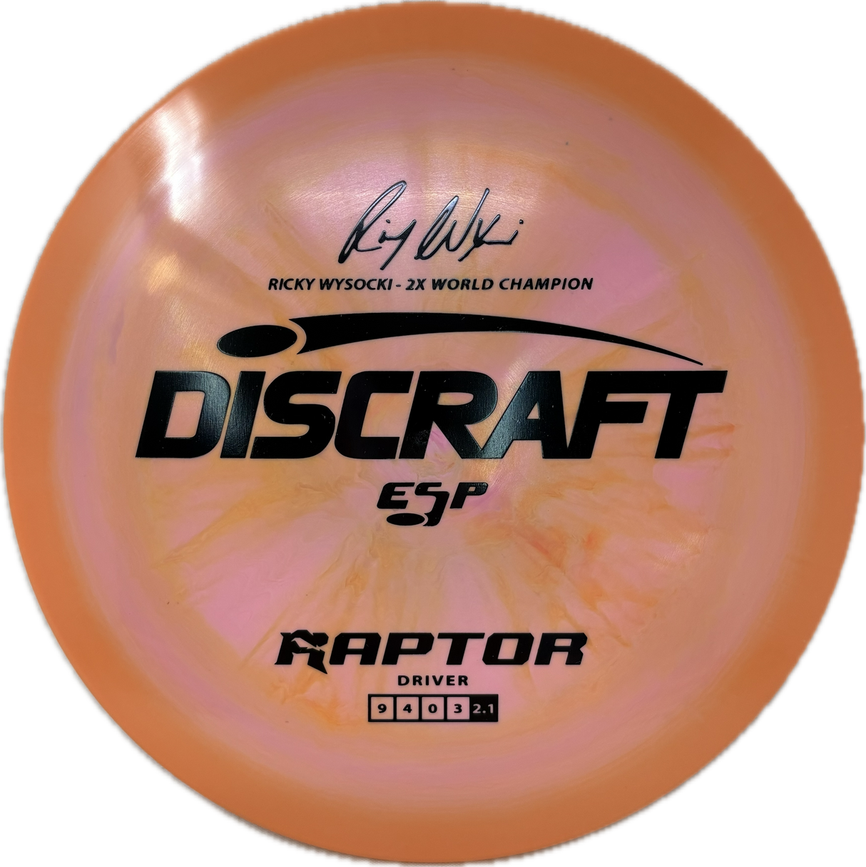 Ricky Wysocki Signature Series Raptor-Discraft-Foundation Disc Golf
