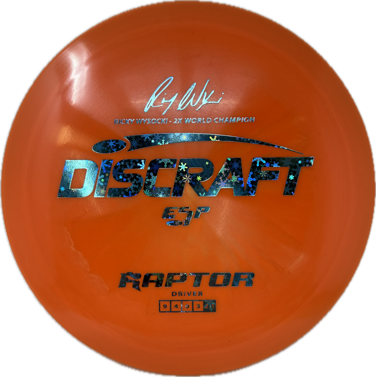 Ricky Wysocki Signature Series Raptor-Discraft-Foundation Disc Golf