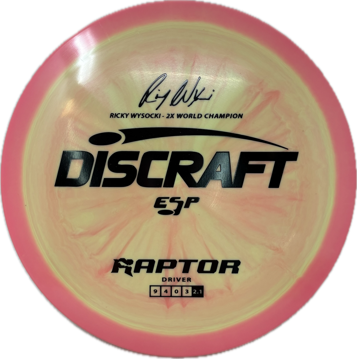 Ricky Wysocki Signature Series Raptor-Discraft-Foundation Disc Golf