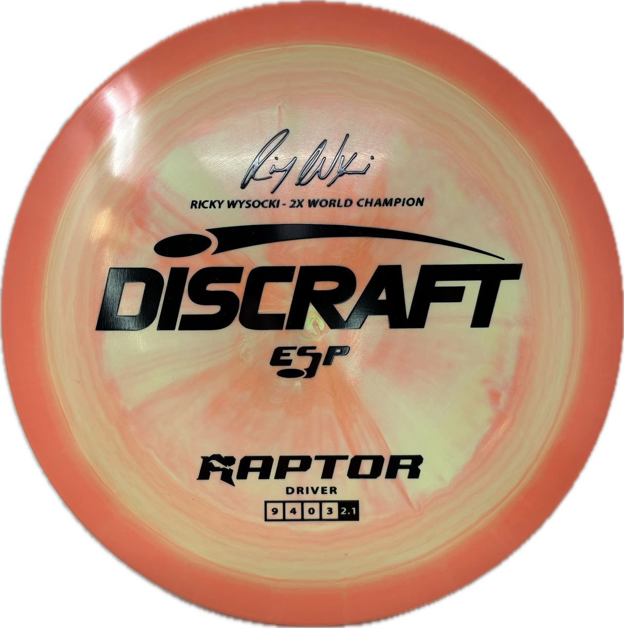 Ricky Wysocki Signature Series Raptor-Discraft-Foundation Disc Golf
