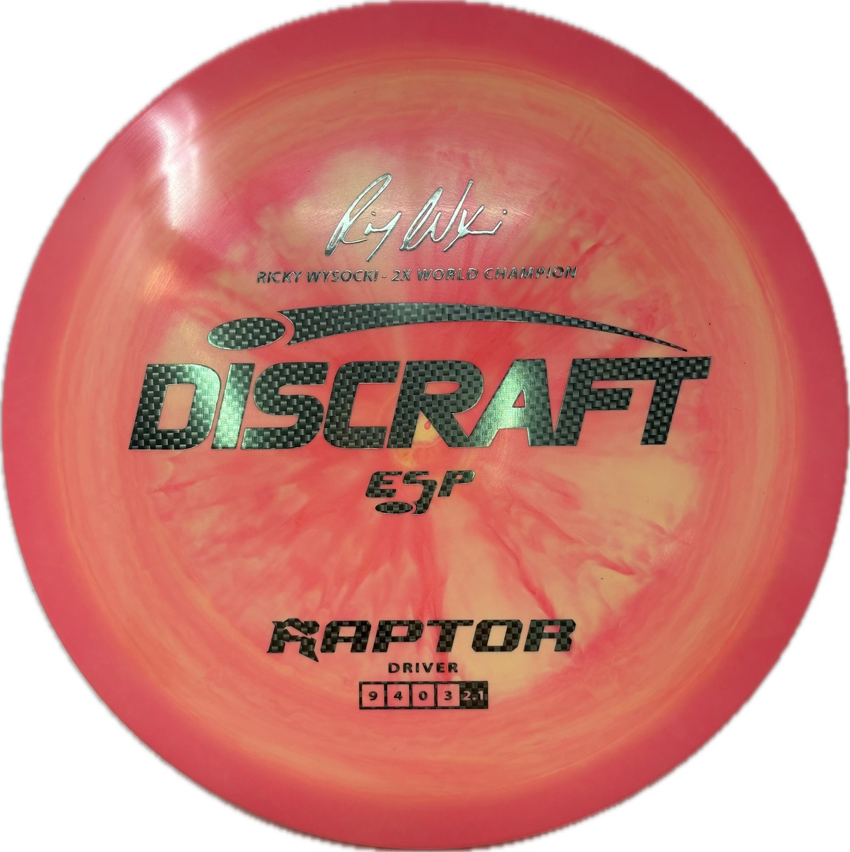 Ricky Wysocki Signature Series Raptor-Discraft-Foundation Disc Golf