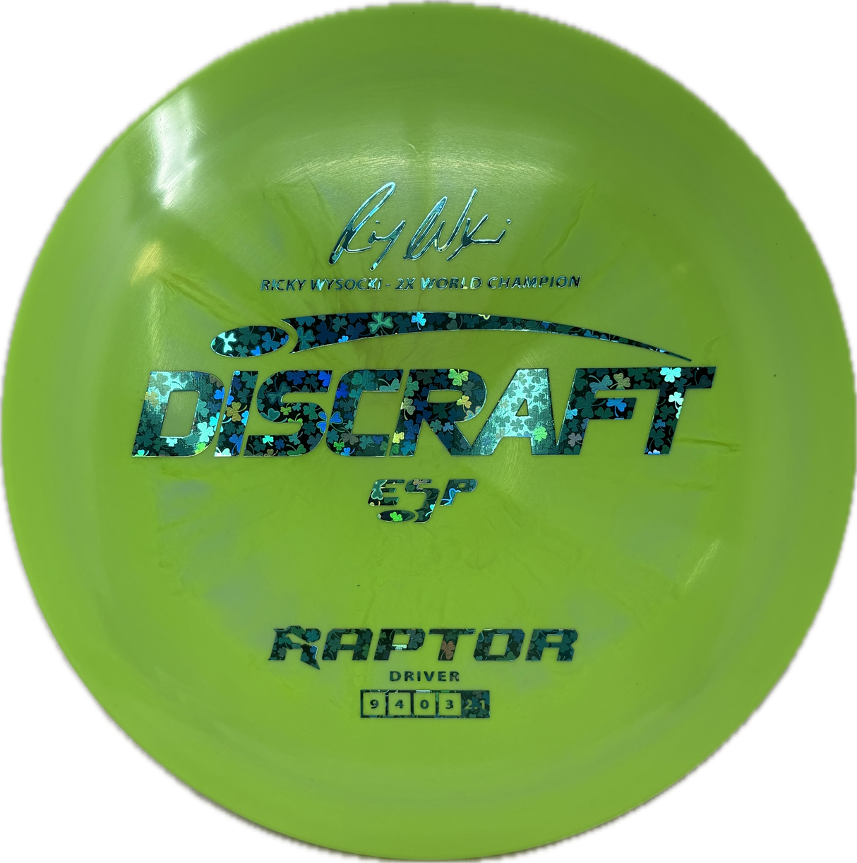 Ricky Wysocki Signature Series Raptor-Discraft-Foundation Disc Golf