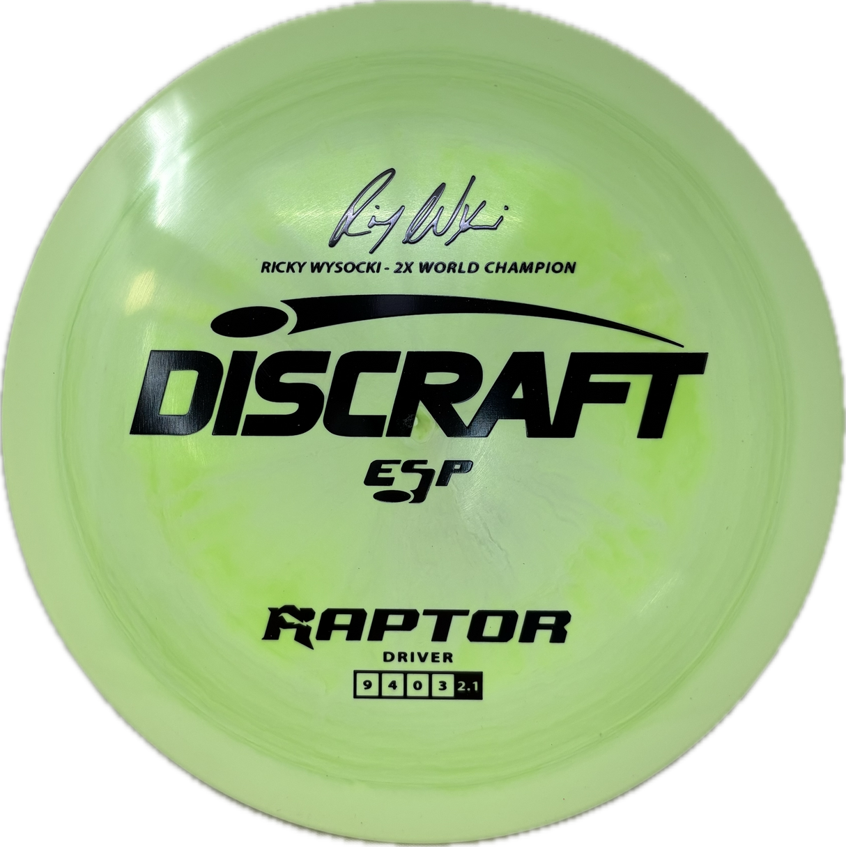 Ricky Wysocki Signature Series Raptor-Discraft-Foundation Disc Golf