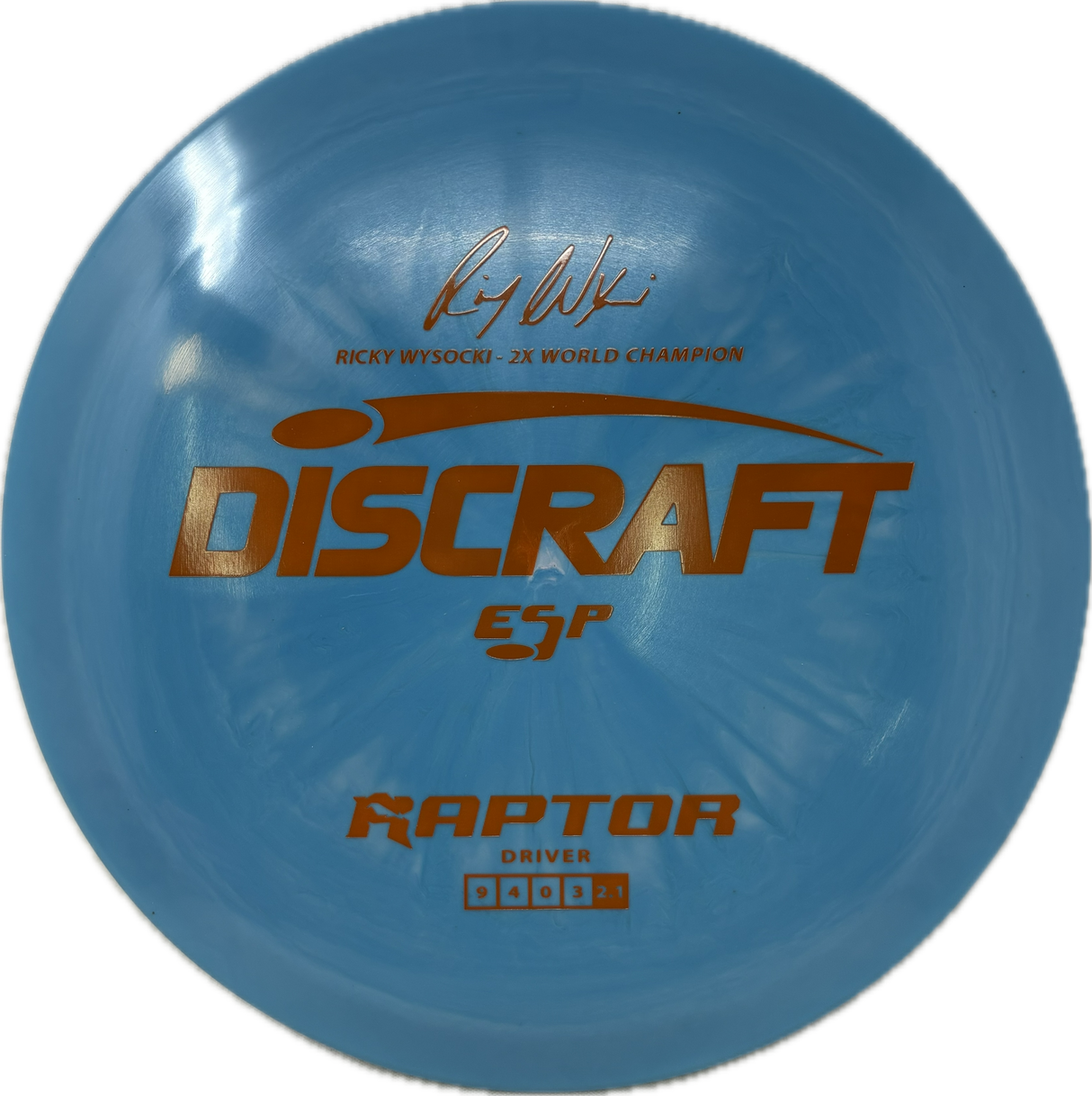 Ricky Wysocki Signature Series Raptor-Discraft-Foundation Disc Golf