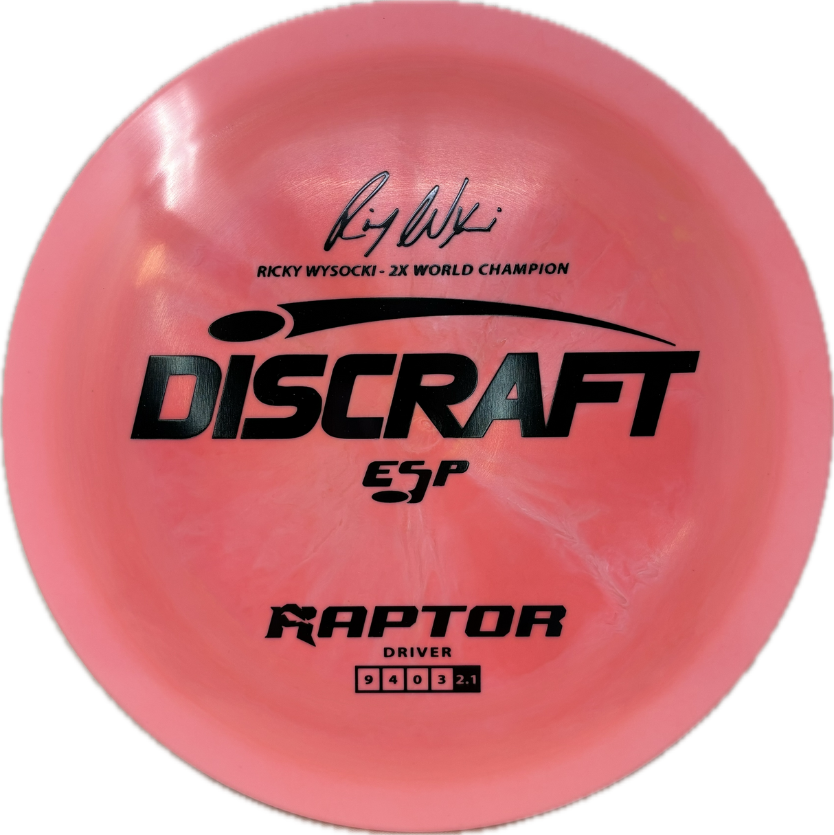Ricky Wysocki Signature Series Raptor-Discraft-Foundation Disc Golf