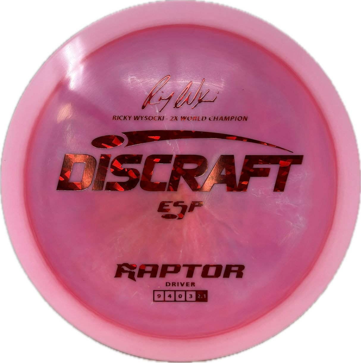 Ricky Wysocki Signature Series Raptor-Discraft-Foundation Disc Golf