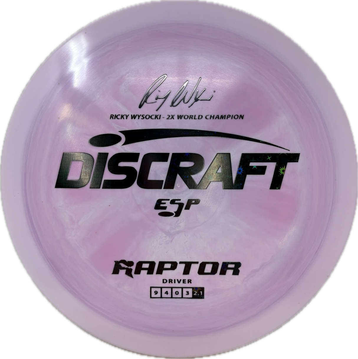 Ricky Wysocki Signature Series Raptor-Discraft-Foundation Disc Golf