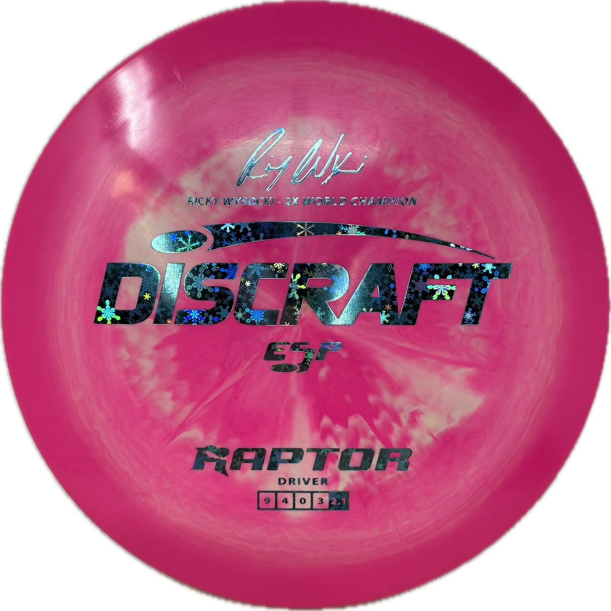 Ricky Wysocki Signature Series Raptor-Discraft-Foundation Disc Golf