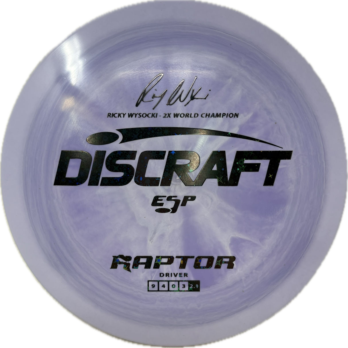 Ricky Wysocki Signature Series Raptor-Discraft-Foundation Disc Golf