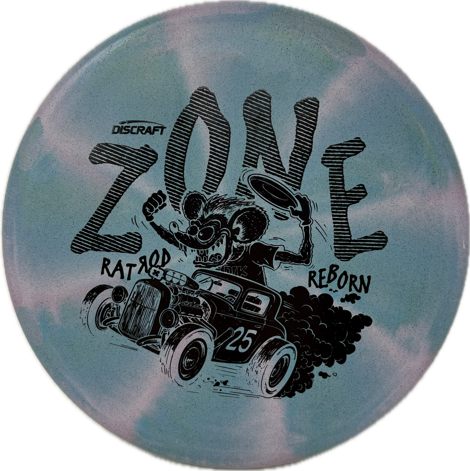 Rubber Blend Swirl Zone | Ledgestone Wave 2-Ledgestone-Foundation Disc Golf