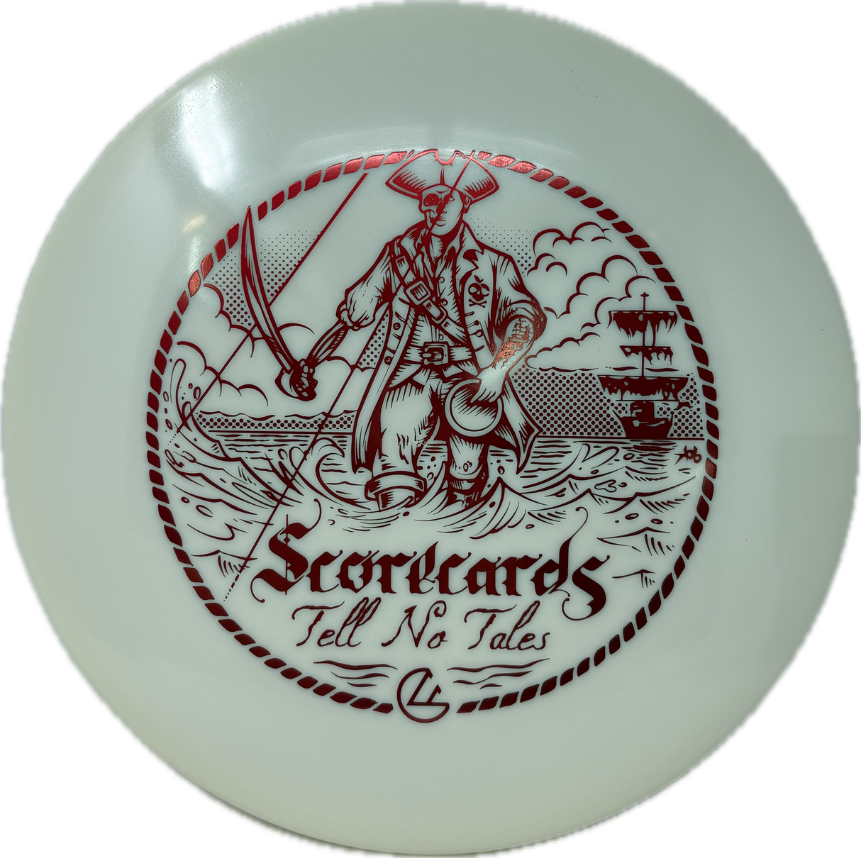 Scorecards Tell No Tales Glo ESP Malta-Foundation Disc Golf-Foundation Disc Golf