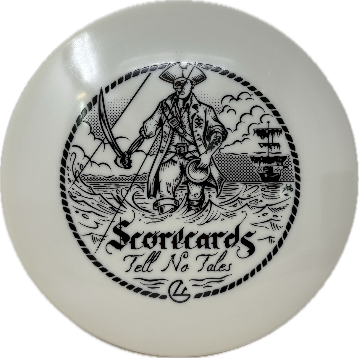 Scorecards Tell No Tales Glo ESP Malta-Foundation Disc Golf-Foundation Disc Golf