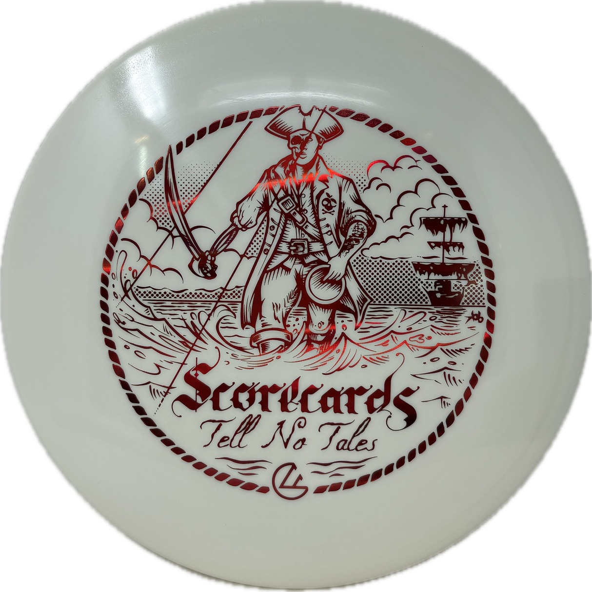 Scorecards Tell No Tales Glo ESP Malta-Foundation Disc Golf-Foundation Disc Golf