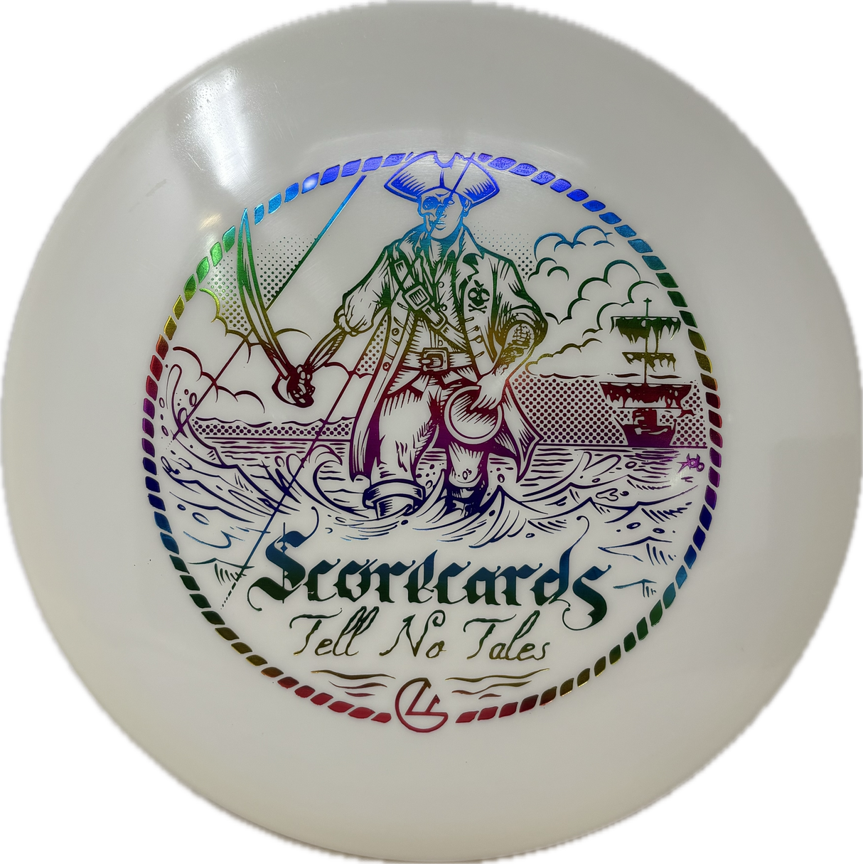 Scorecards Tell No Tales Glo ESP Malta-Foundation Disc Golf-Foundation Disc Golf