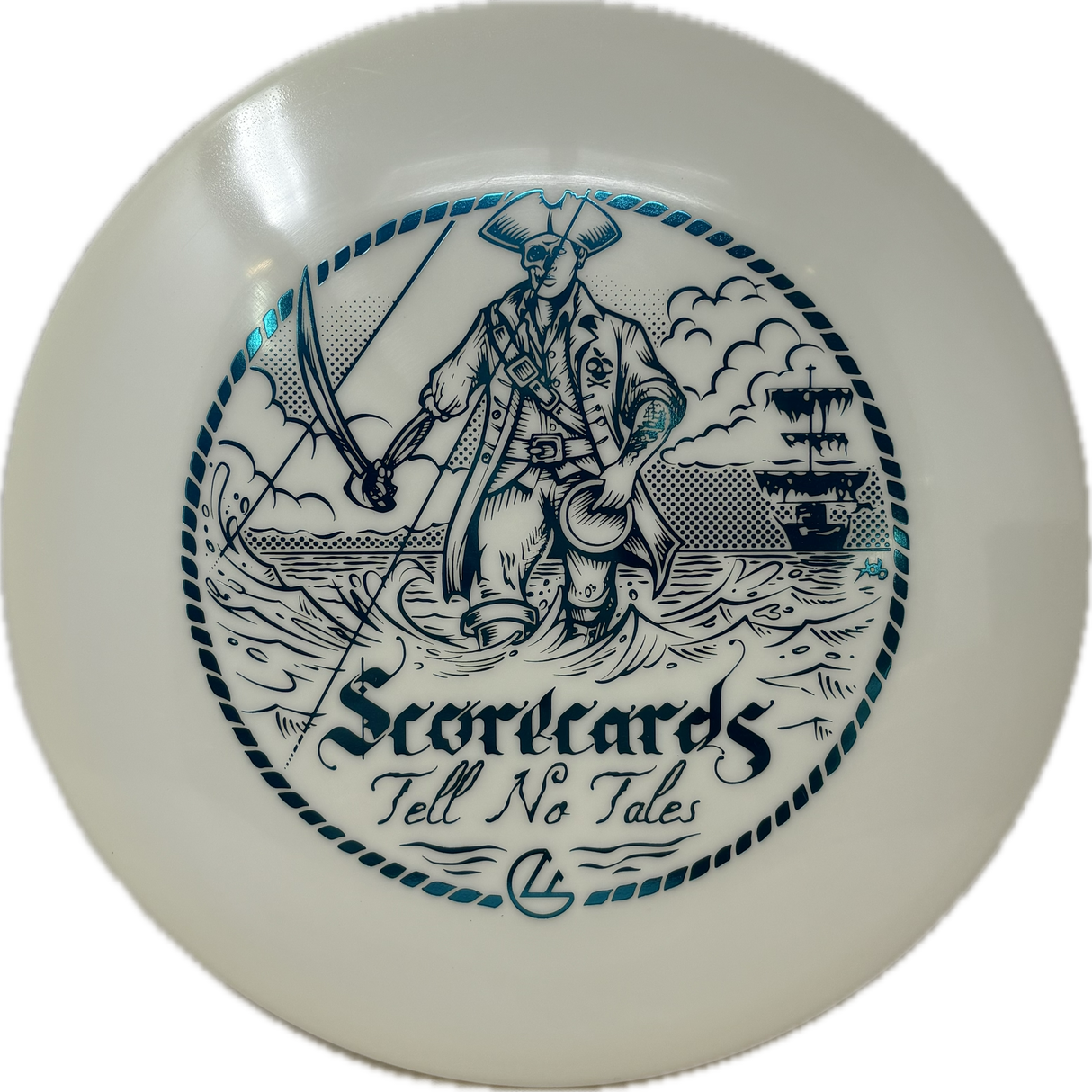 Scorecards Tell No Tales Glo ESP Malta-Foundation Disc Golf-Foundation Disc Golf