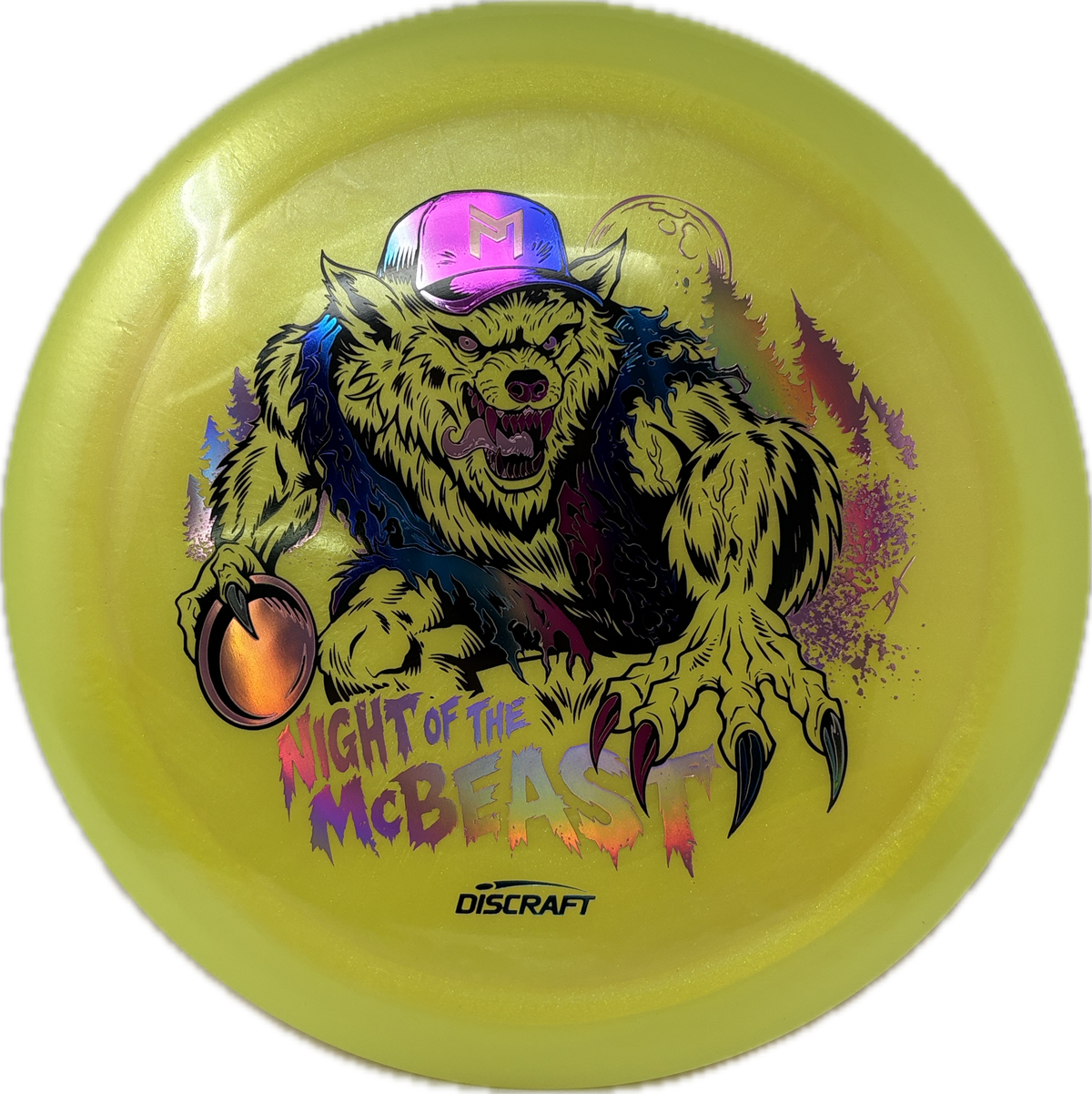 Ares | Night of the McBeast-Discraft-Foundation Disc Golf