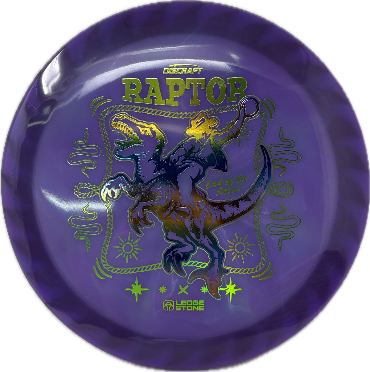 FuZed Z Swirl Raptor | End of the Road-Discraft-Foundation Disc Golf