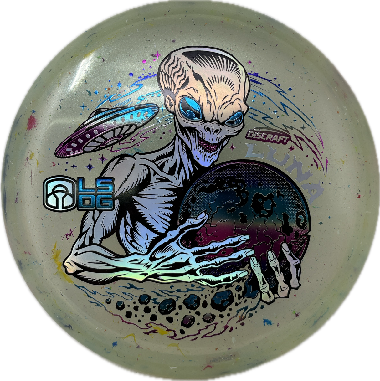 Colorshift Jawbreaker Z FLX Luna | 2026 Ledgestone-Ledgestone-Foundation Disc Golf