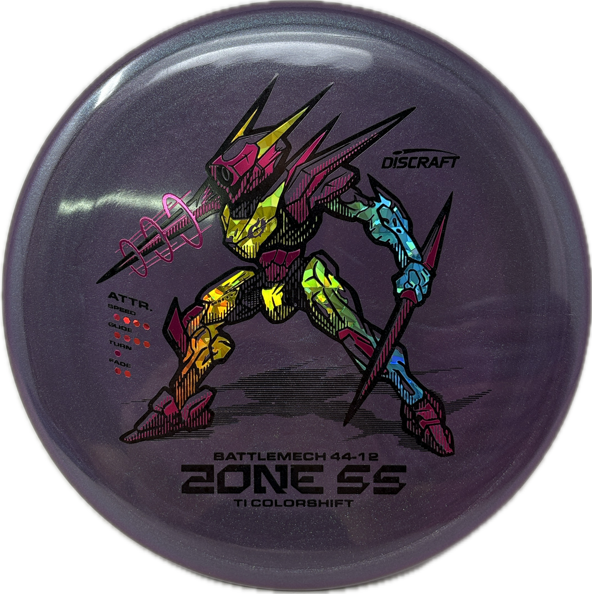 Ti Colorshift Zone SS | 2026 Ledgestone-Discraft-Foundation Disc Golf