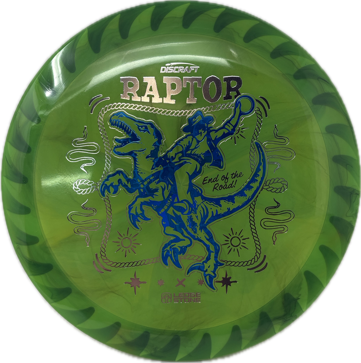 FuZed Z Swirl Raptor | End of the Road-Discraft-Foundation Disc Golf