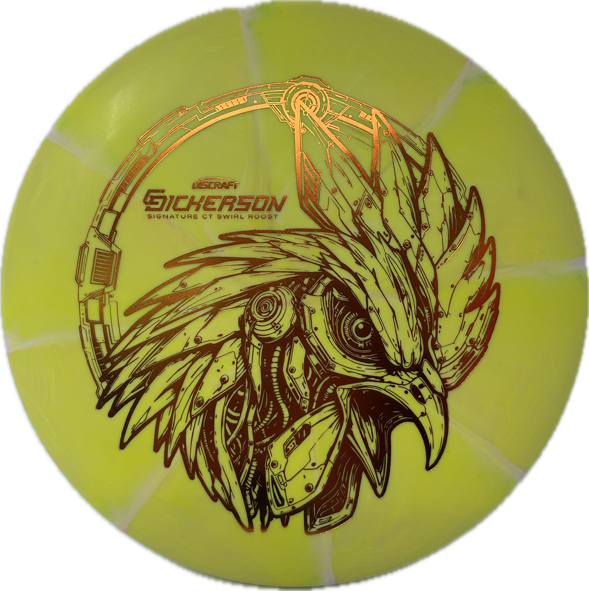 Chris Dickerson CT Swirl Roost-Discraft-Foundation Disc Golf