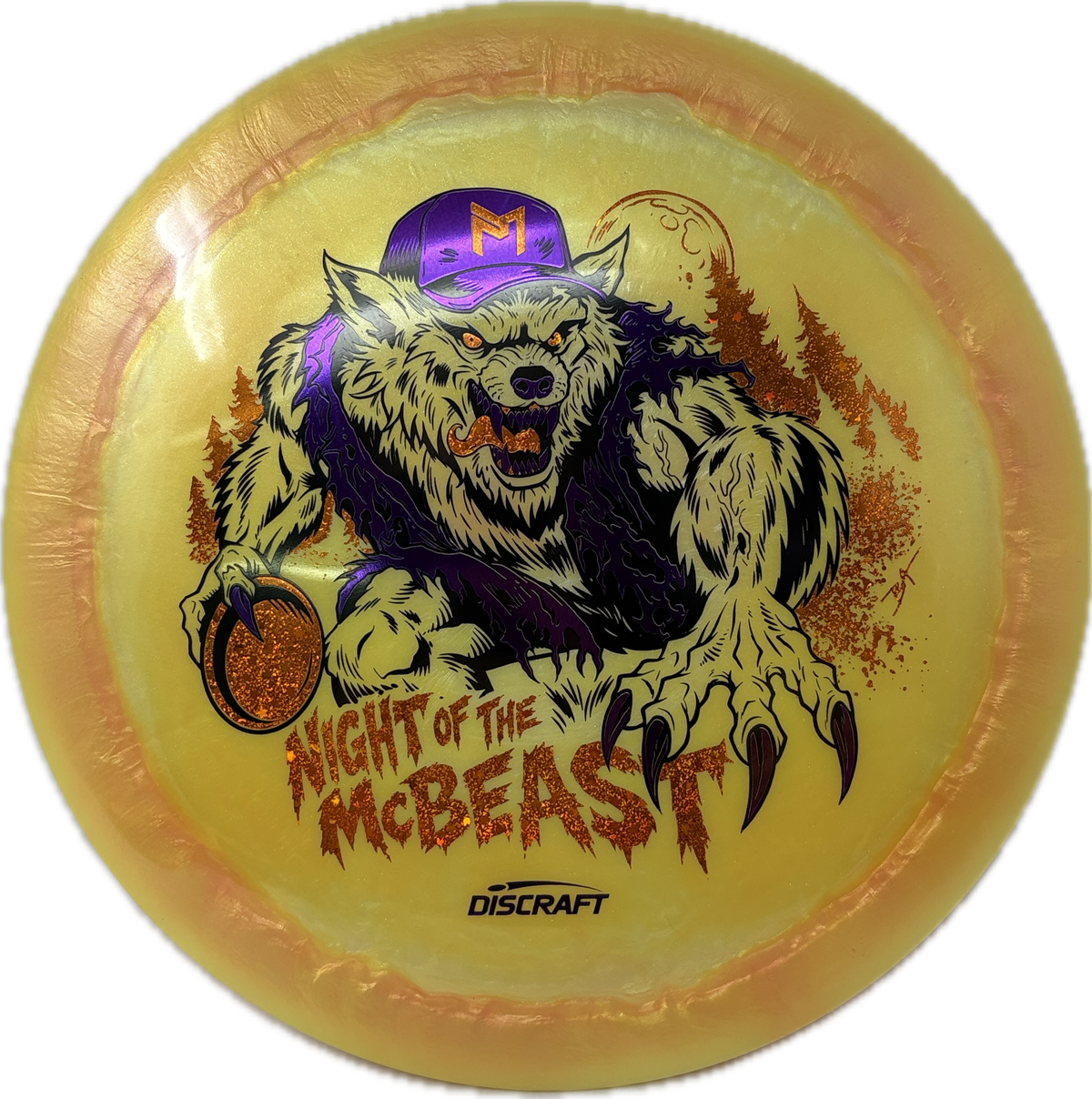 Ares | Night of the McBeast-Discraft-Foundation Disc Golf