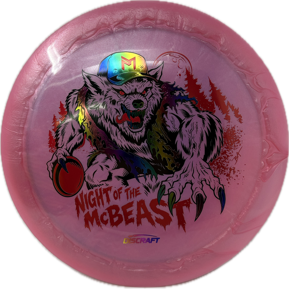 Ares | Night of the McBeast-Discraft-Foundation Disc Golf