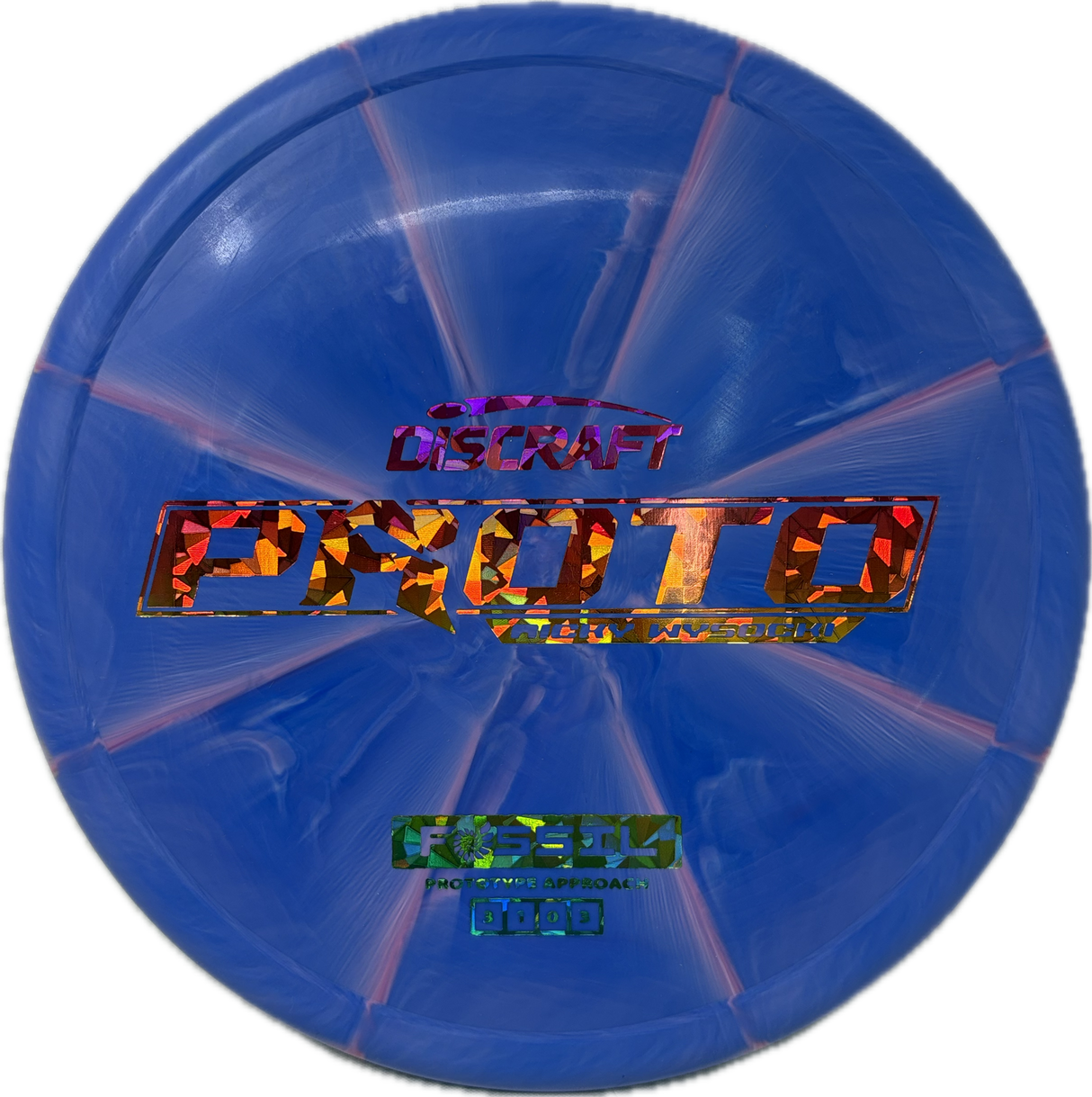 Proto Fossil-Discraft-Foundation Disc Golf